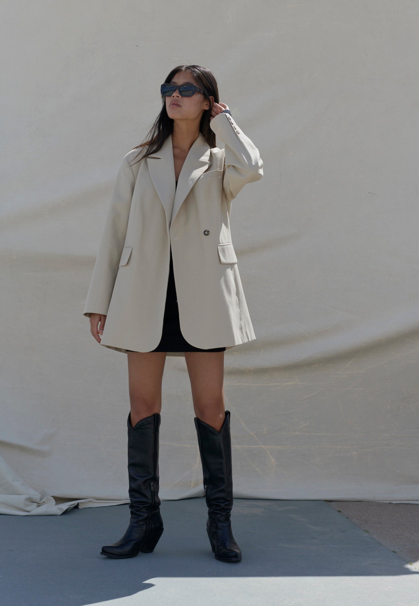 Verner Blazer - Creme