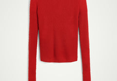 Tony Knit Blouse - Red