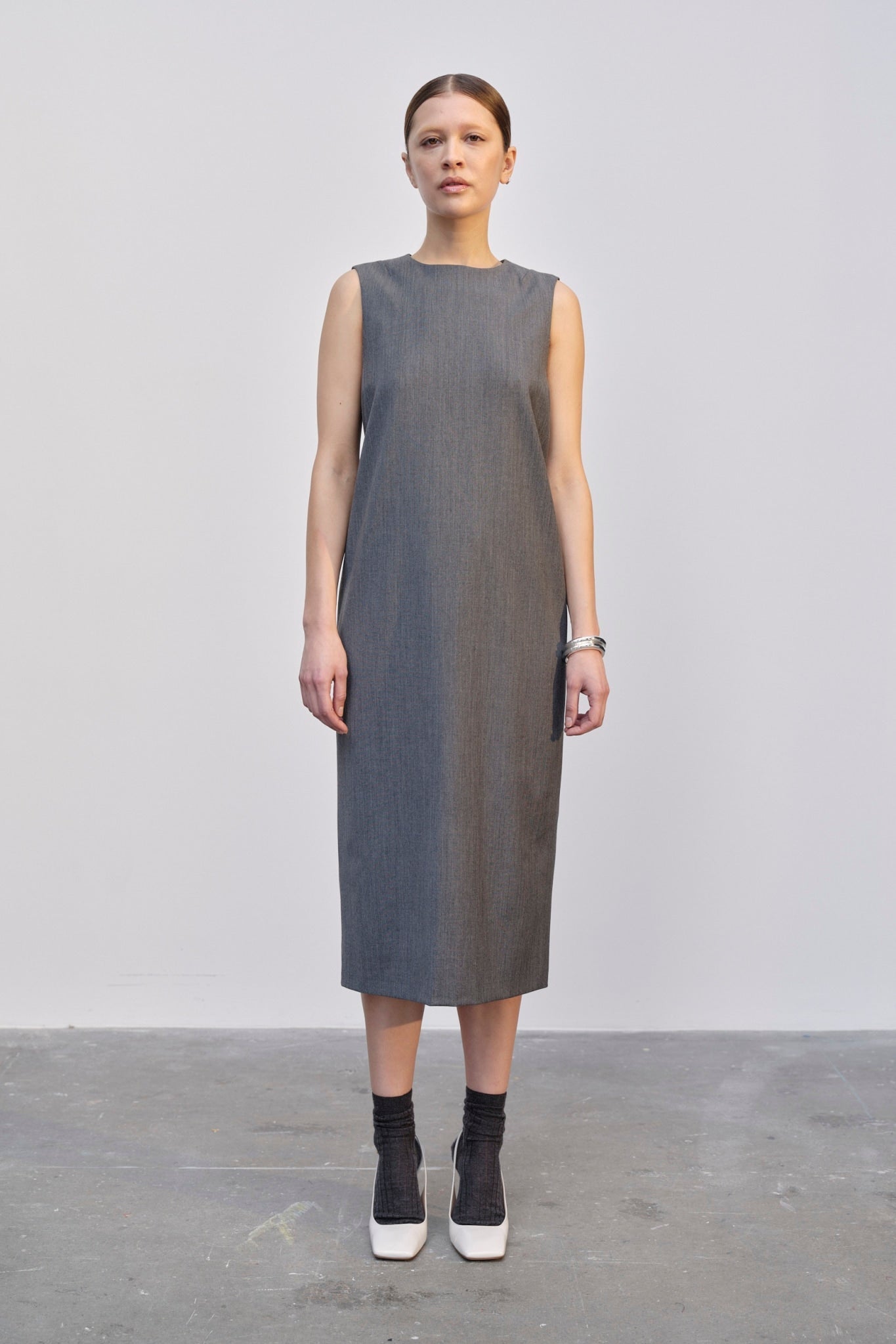 Cecarre Kleid – Dunkelgrau (HW)