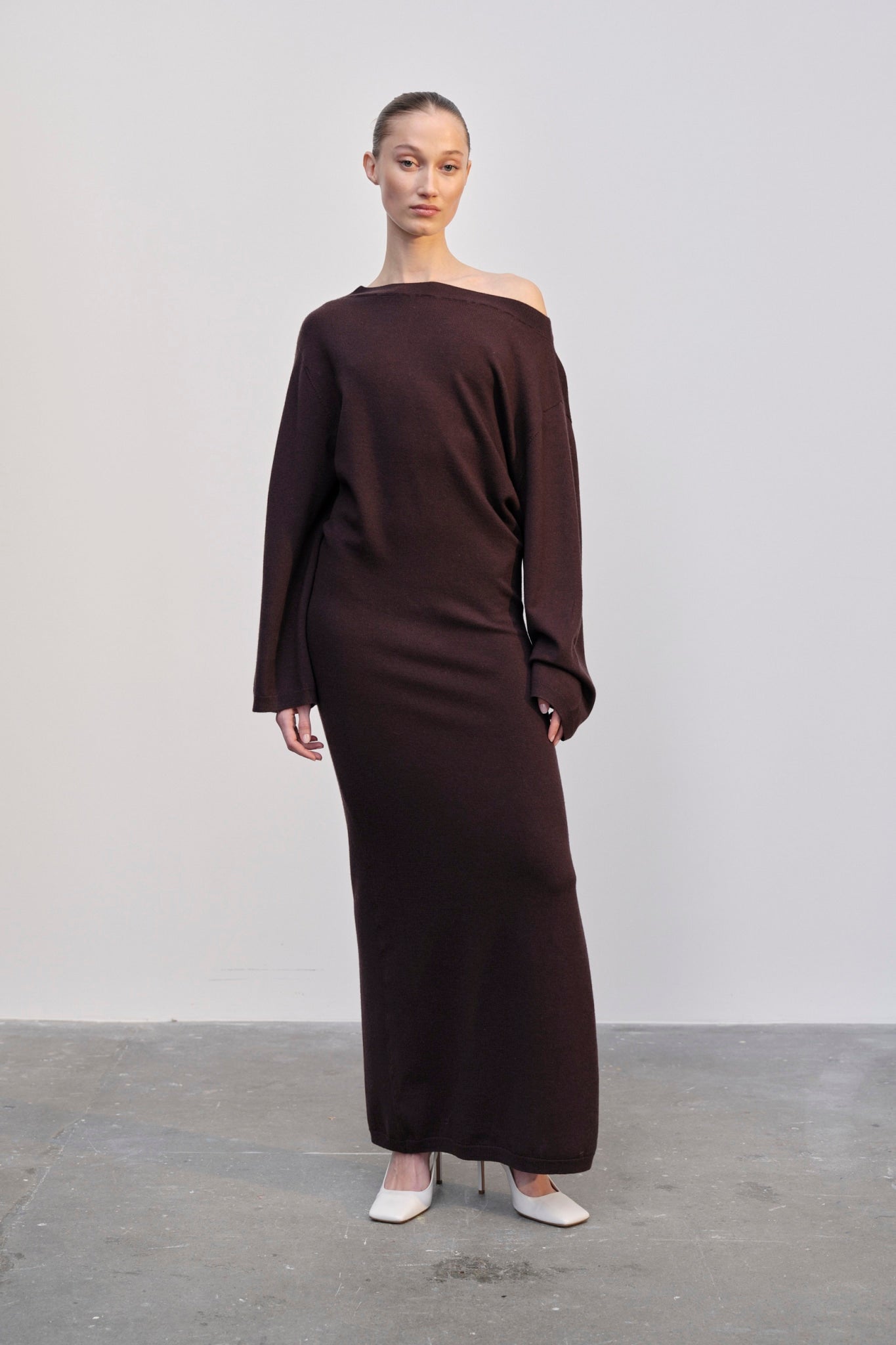 Isabella Knit Dress - Oxblood – Herskind Official