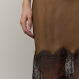 Lilian Dress - Tobacco