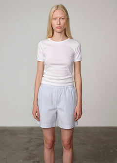 Alma Shorts - Blue Stripe