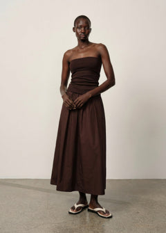 Ofelia Skirt - Coffee Brown