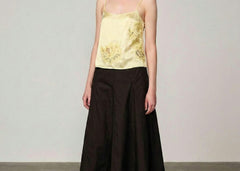 Frida Top - Pale Lime