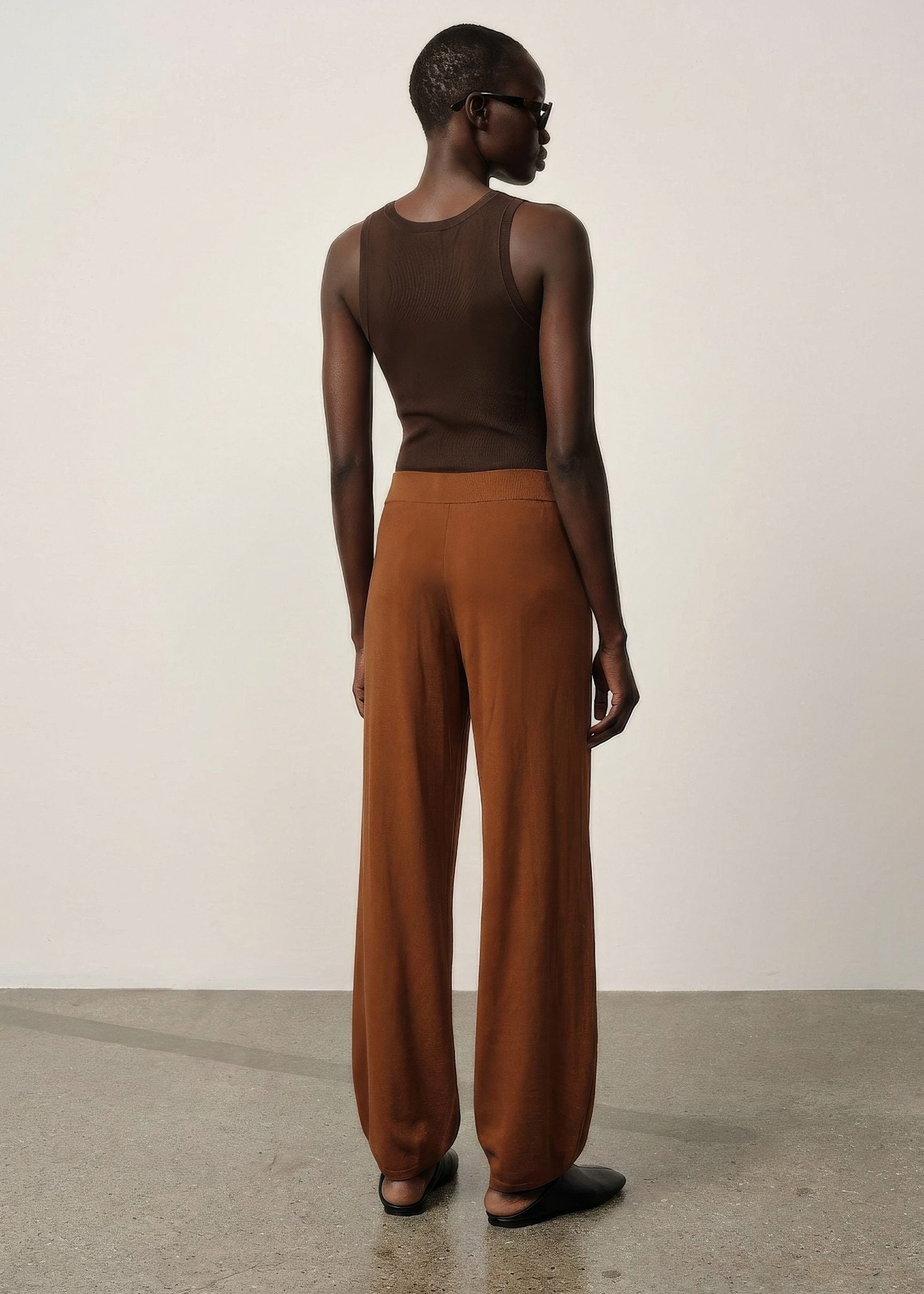 Clark Strickhose - Hellbraun