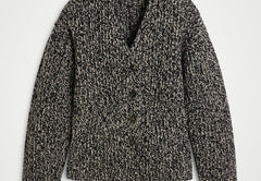 Sabina Knit Jacket - Salt & Peber