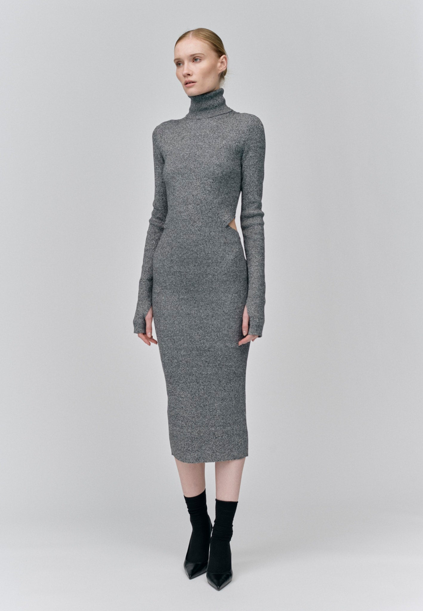 Fabienne Dress - Thunder Grey