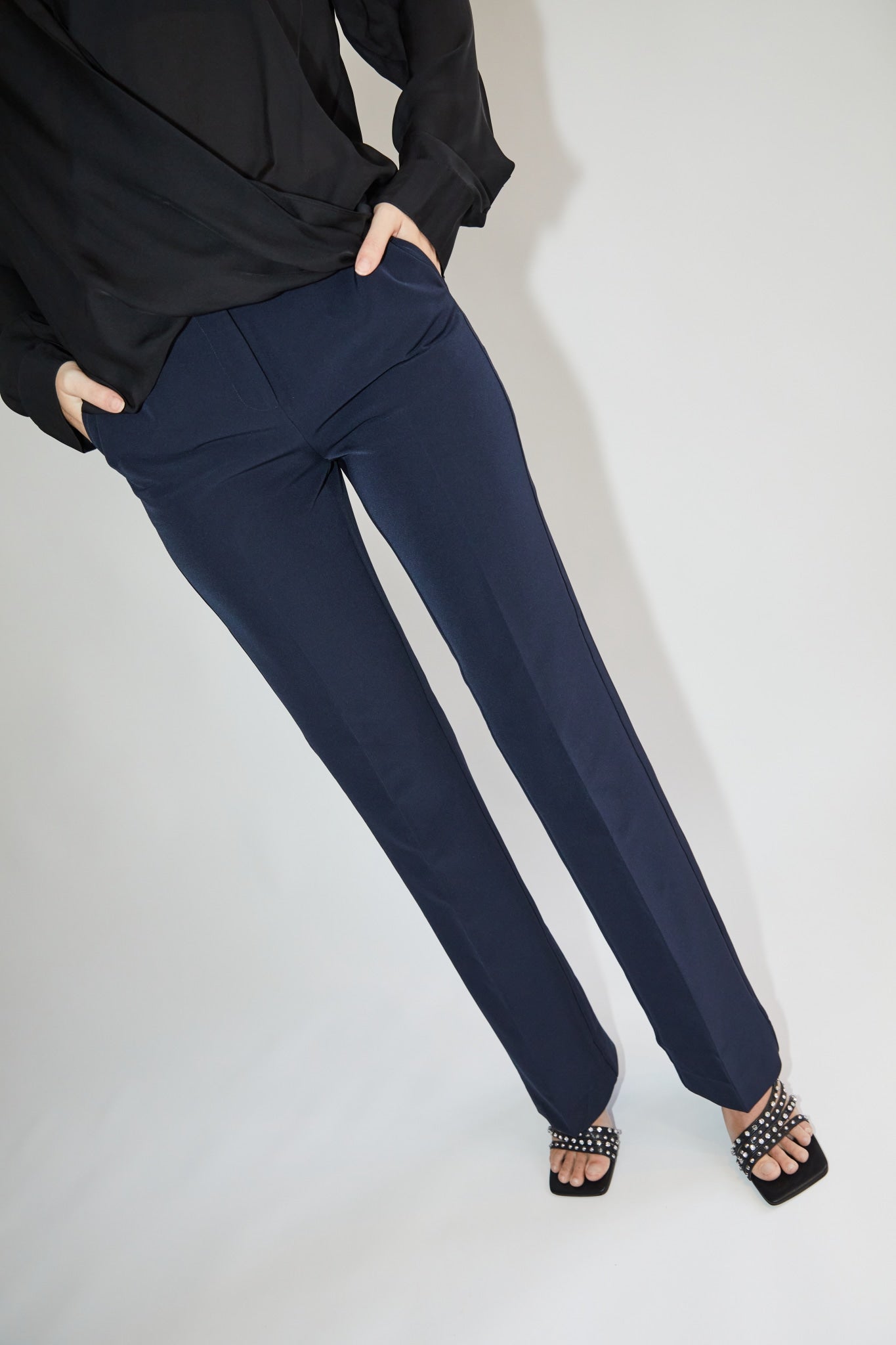 Nanna Pants Navy Herskind Official